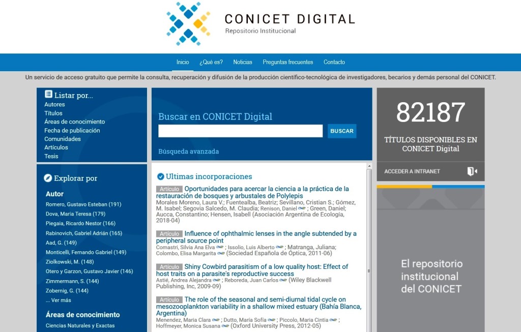 ¿Sabés qué es Conicet Digital?
